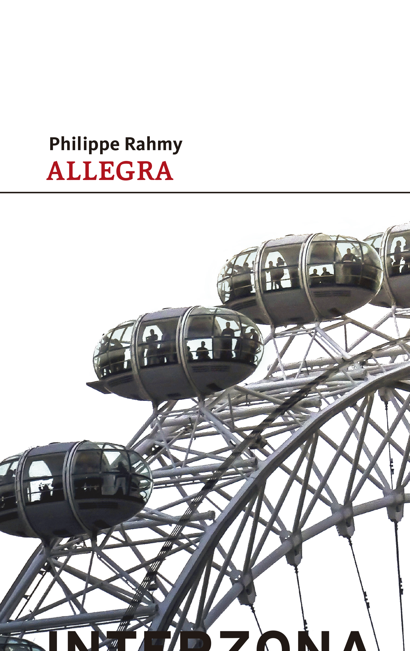 Allegra de Philippe Rahmy - interZona